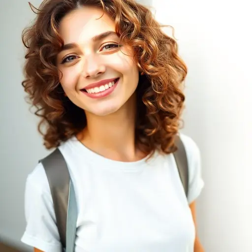 Original portrait photo before AI art transformation with LUNA photo to art generator